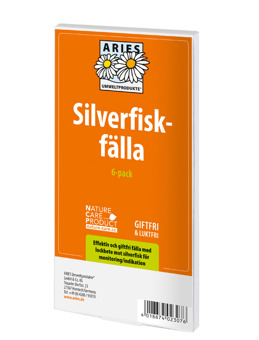 Aries Silverfiskfälla 6-pack