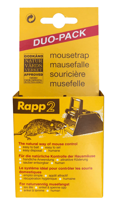 RAPP2 musfälla 2-pack